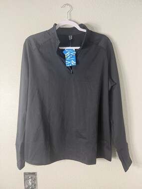 Magcomsen Quarter Zip Pullover - Black Women’s Size XL